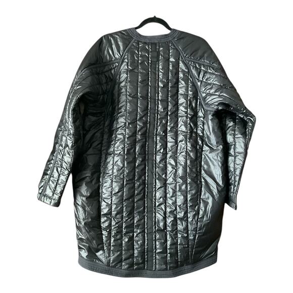 Free People Light as a Feather Coat Small Black NWOT - Picture 5 of 5